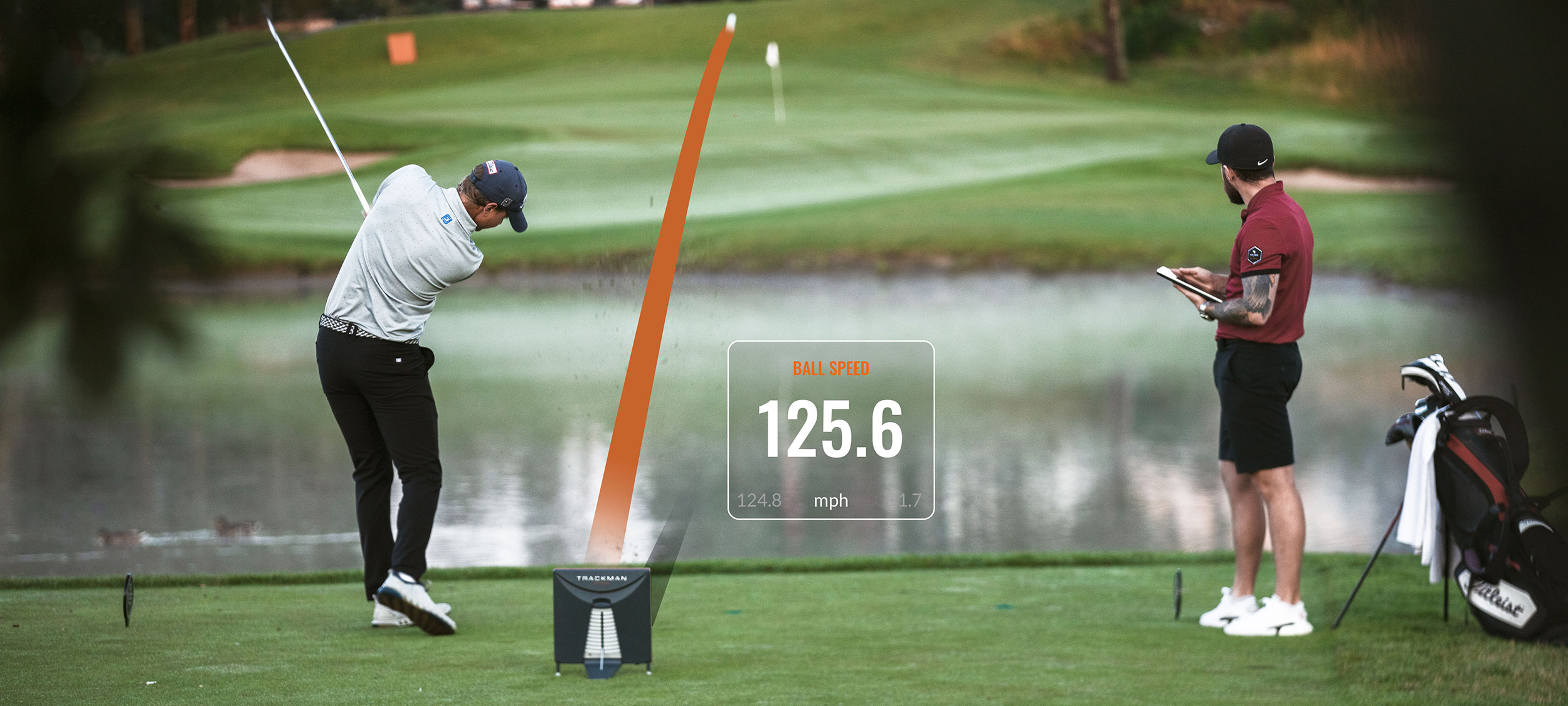 Book a golf lesson in Bristol with Nick Brennan using Trackman 4